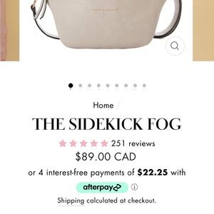 Poppy & Peonies sidekick in fog